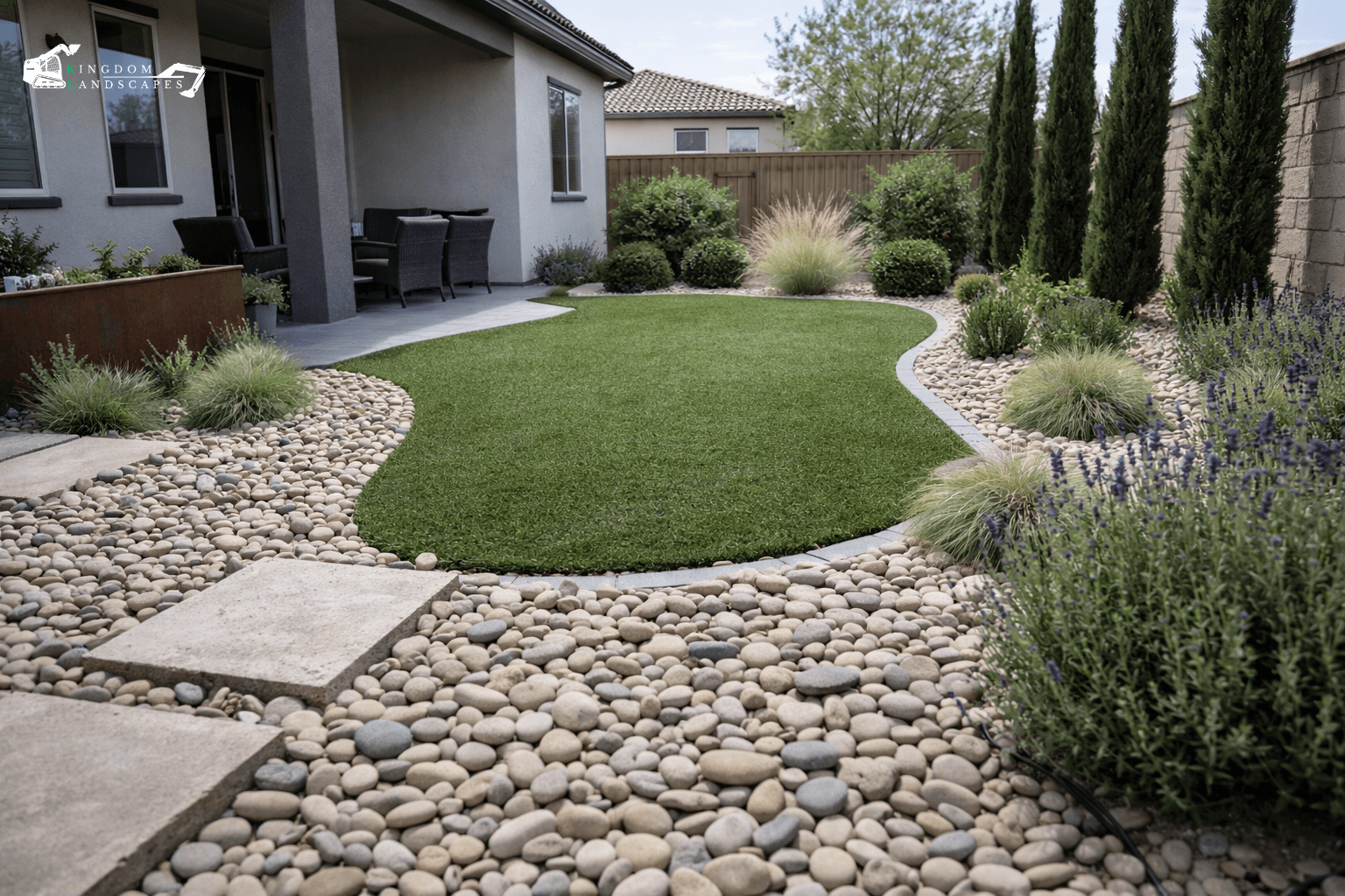 Smart, Beautiful, and Simple: Designing a Low-Maintenance Yard in Coats, NC