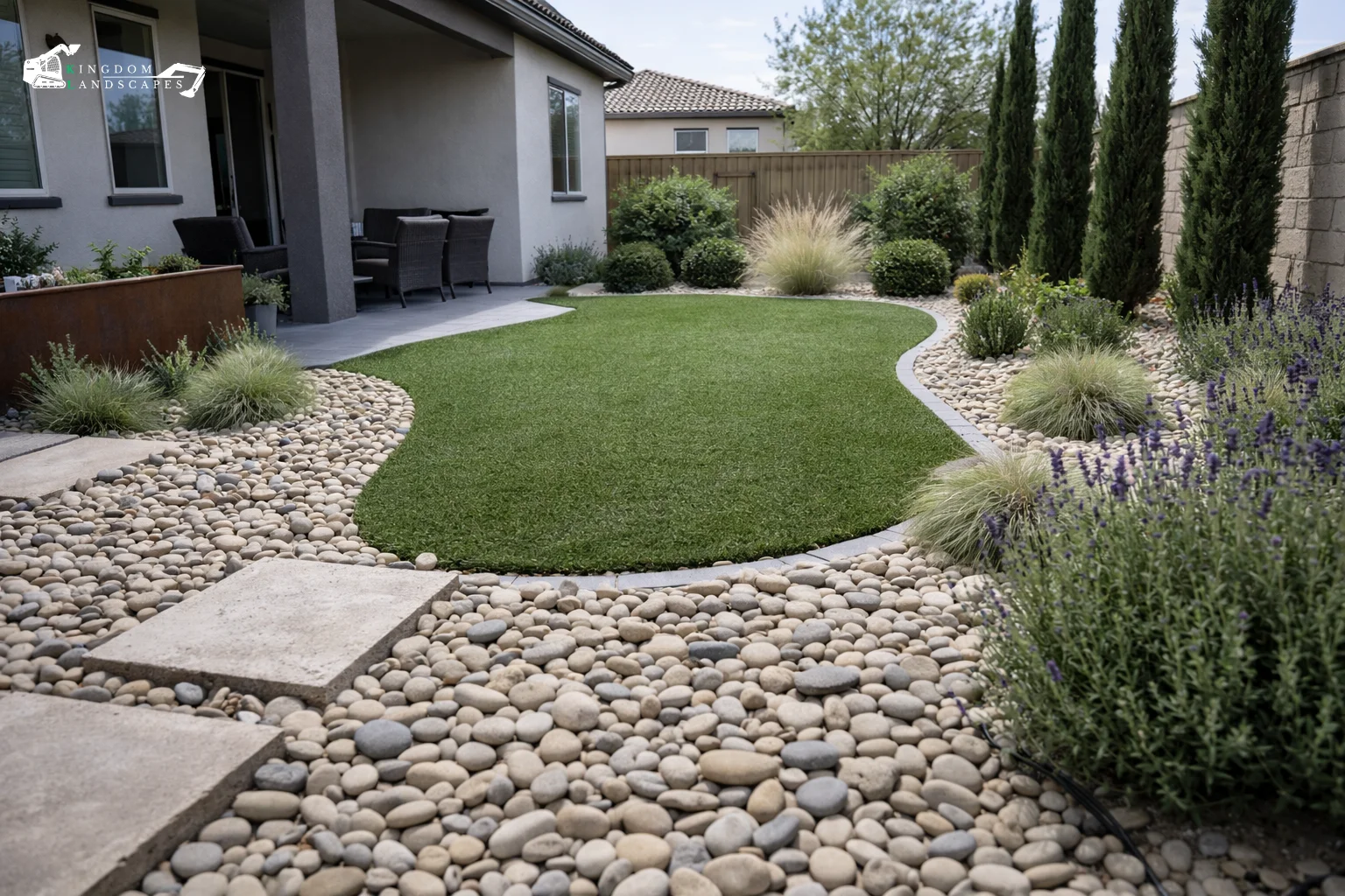 Smart, Beautiful, and Simple: Designing a Low-Maintenance Yard in Coats, NC